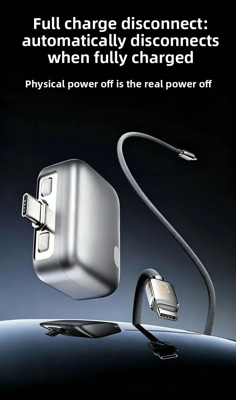 Cargador USB-C 140W de Carga Rápida con Desconexión Automática