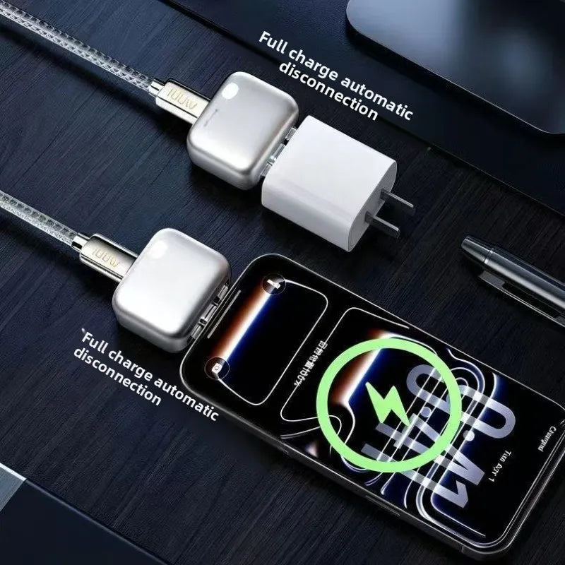 Cargador USB-C 140W de Carga Rápida con Desconexión Automática