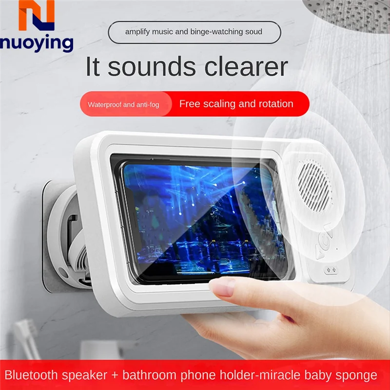 Funda Impermeable para Ducha con Altavoz Bluetooth